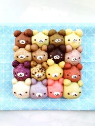 kawaii character bear buns!